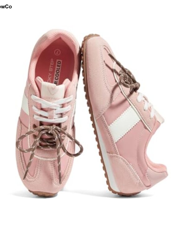 Retro Suede & Nylon Women\'s Fashion Sneakers Slip-Resistant Walking Shoes